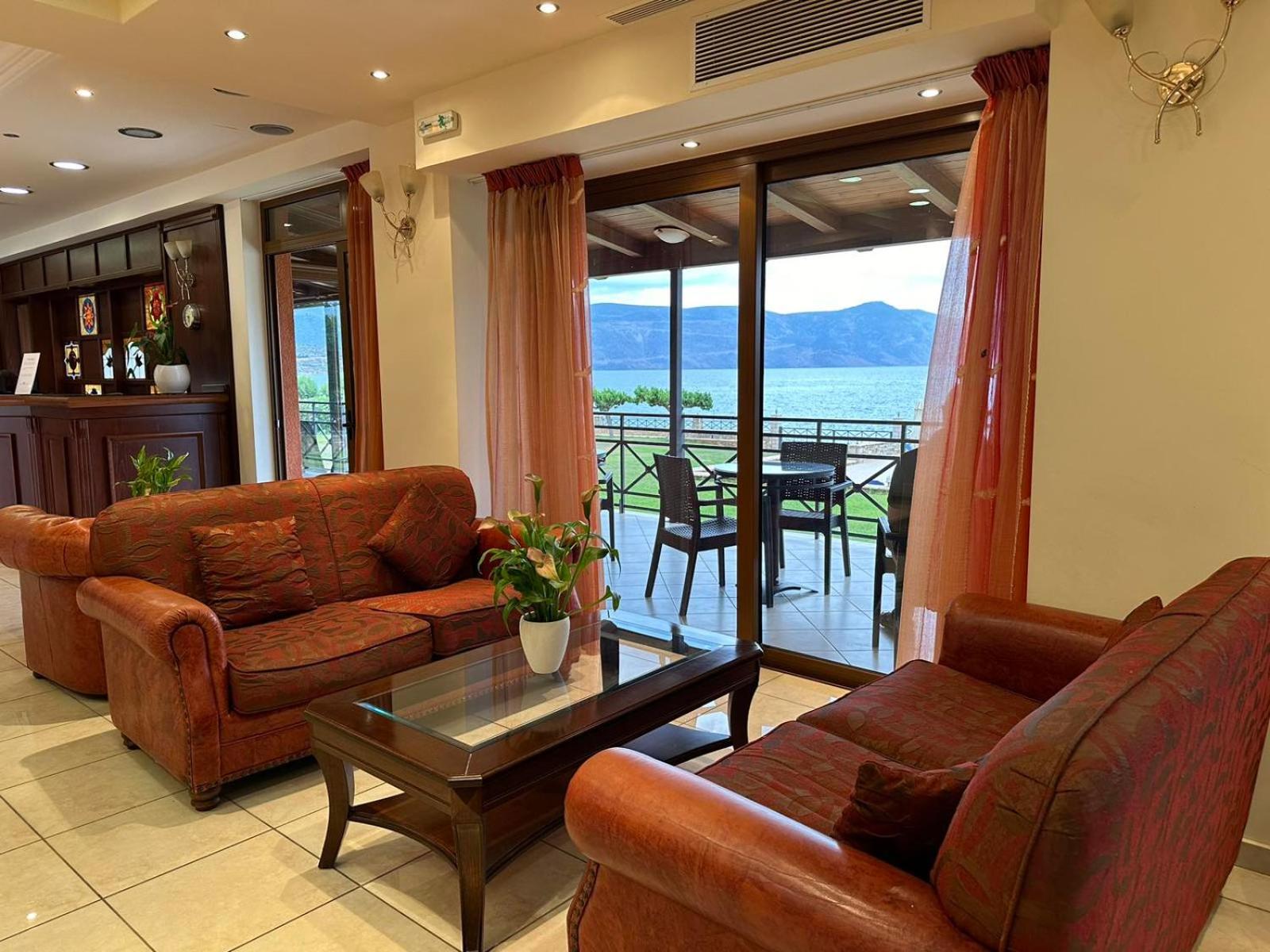 Europa Beach Hotel Galaxidi Ngoại thất bức ảnh